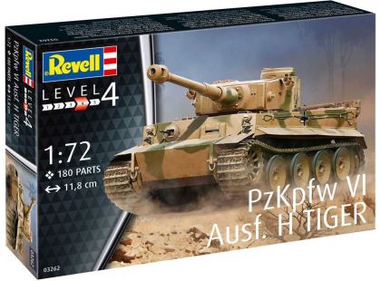 Revell Plastic ModelKit tank 03262 PzKpfw VI Ausf. H Tiger 1 : 72