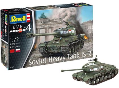 Revell Plastic ModelKit tank 03269 Soviet Heavy Tank IS-2 1:72