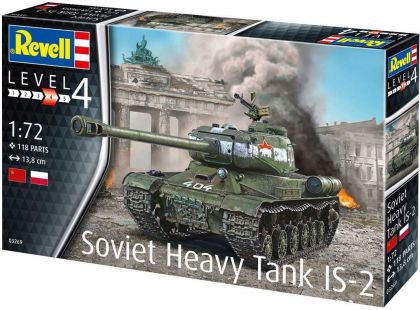 Revell Plastic ModelKit tank 03269 Soviet Heavy Tank IS-2 1:72