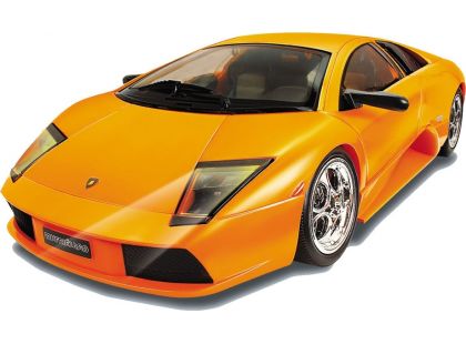 Road Bot Lamborghini Murcielago 1:18,zvuk+světlo - Oranžová