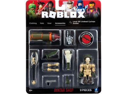 Roblox Avatar Shop Level 261 Undead Cyclops Soldier a 2 doplňky