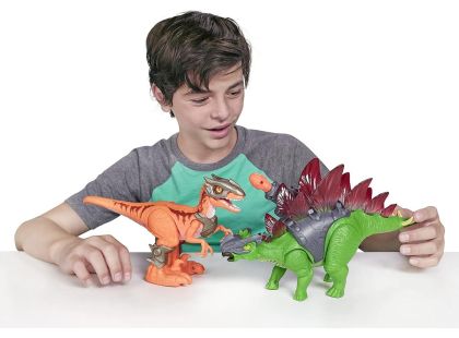 Robo Alive Dino Wars Raptor Orange