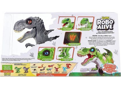 Robo Alive T-Rex šedý