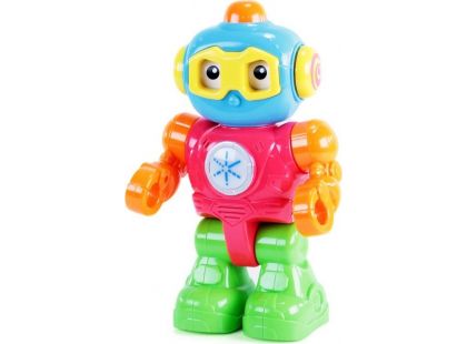 Rappa Robot barevný opakující, se světlem a zvukem