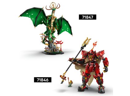LEGO® NINJAGO® 71846 Robot Ohnivého rytíře