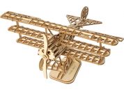 RoboTime dřevěné 3D puzzle Historické letadlo
