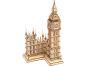 RoboTime dřevěné 3D puzzle hodinová věž Big Ben svítící 2