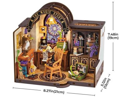 RoboTime Miniatura domečku Čarodějova pracovna