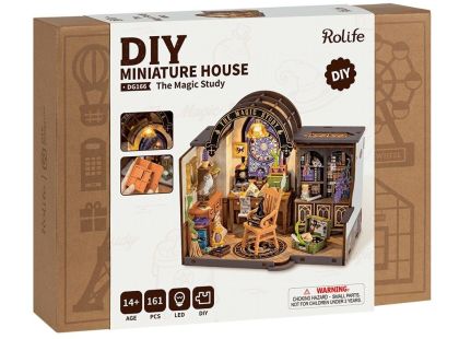 RoboTime Miniatura domečku Čarodějova pracovna