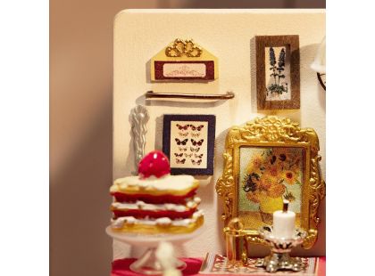 RoboTime miniatura domečku Prázdninový obývací pokoj