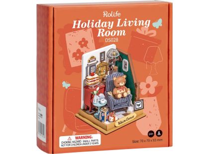 RoboTime miniatura domečku Prázdninový obývací pokoj
