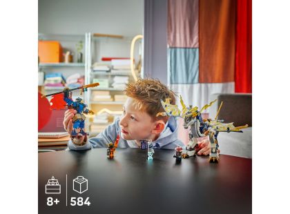 LEGO® NINJAGO® 71843 Rogue a robotický dračí jezdec