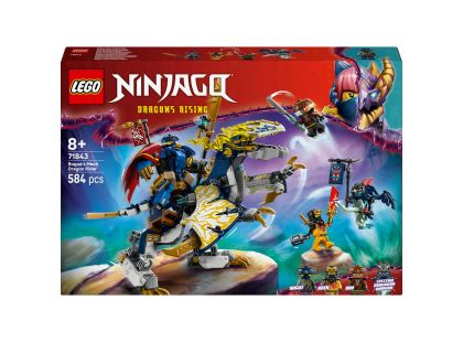 LEGO® NINJAGO® 71843 Rogue a robotický dračí jezdec