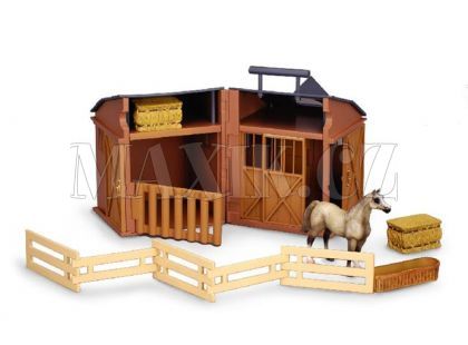 Rozkládací stáj s příslušenstvím - Figurky Collecta