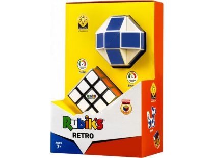 Rubikova kostka sada retro snake a 3x3x3