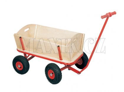 Ruční vozík s nafukovacími koly