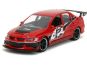 Rychle a zběsile Twin Pack 2006 Mitsubishi Lancer Evo IX + Brianův 2002 Nissan Skyline GTR R34, 1:32 Wave 5