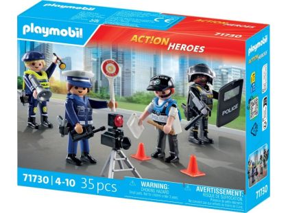 Sada figurek Policie