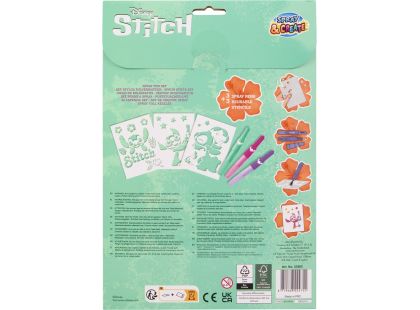 Sada malování s foukcímí fixami Stitch A4