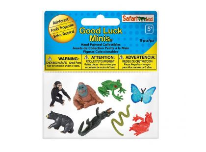 Safari Ltd Deštný prales - Good Luck Minis Funpack