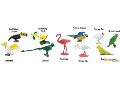 Safari Ltd Tuba - Exotické ptactvo