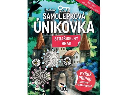 Samolepková únikovka Strašidelný hrad