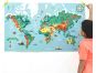 Samolepkový plakát Mapa světa 5