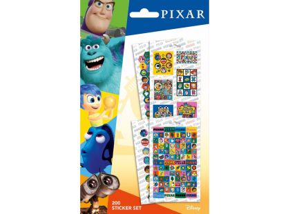 Samolepky Pixar set 200 ks