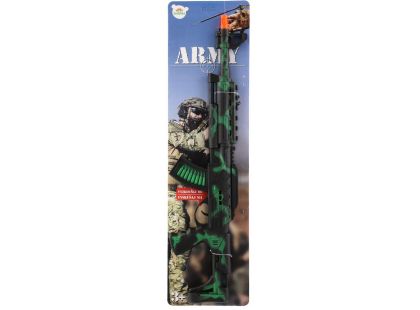 Samopal Army jiskřící  na setrvačník 62 cm