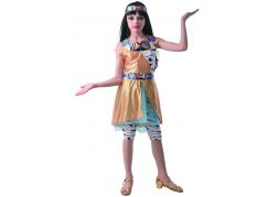 Šaty na karneval Kleopatra 120 - 130 cm