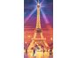 Schipper Eiffelova věž v noci Hochformat 40x80cm 2