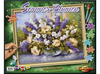 Schipper Letní květiny Premium 40x50cm