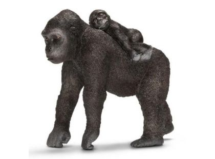 Schleich 14662 Gorila samice s mládětem