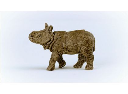 Schleich 14860 Zvířátko Mládě nosorožce indického