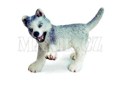 Schleich 16373 Pes Husky štěně stojící