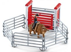 Schleich 41419 Kovboj na býku v ohradě