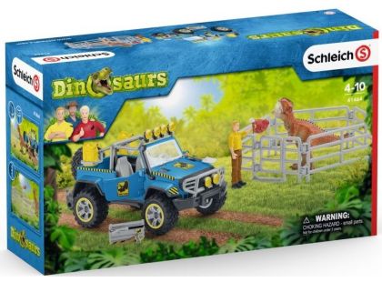 Schleich 41464 Terénní vůz s venkovním výběhem pro dinosaura Schleich 41464 Terénní vůz s venkovním výběhem pro dinosaura
