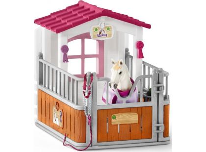 Schleich 42368 Stáj s klisnou Lusitano - Poškozený obal