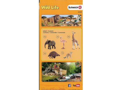 Schleich 42388 Divoká zvířata set 5ks