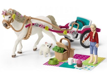 Schleich 42467 Kočár pro koňskou show - Poškozený obal