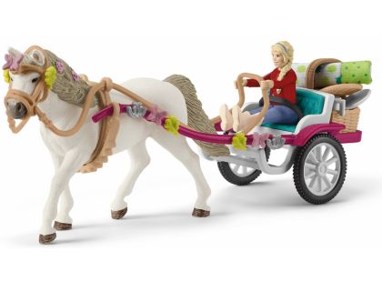 Schleich 42467 Kočár pro koňskou show - Poškozený obal