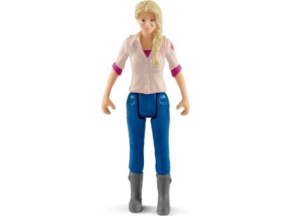 Schleich 424867 Návštěva lékaře u klisny a hříběte - Poškozený obal