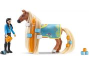 Schleich 42585 Startovní Set Kim & Caramelo - Poškozený obal