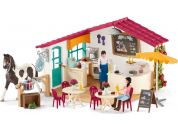 Schleich 42592 Kavárna pro jezdce - Poškozený obal