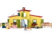 Schleich 42605 Velká farma se zvířátky a příslušenstvím - Poškozený obal