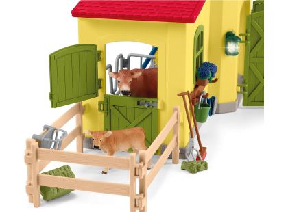 Schleich 42605 Velká farma se zvířátky a příslušenstvím - Poškozený obal