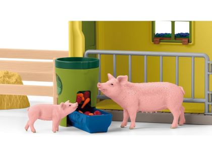 Schleich 42605 Velká farma se zvířátky a příslušenstvím - Poškozený obal