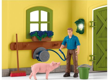 Schleich 42605 Velká farma se zvířátky a příslušenstvím - Poškozený obal