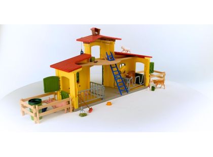 Schleich 42605 Velká farma se zvířátky a příslušenstvím - Poškozený obal
