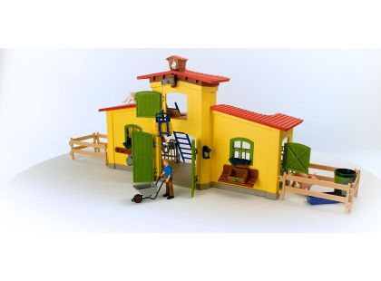 Schleich 42605 Velká farma se zvířátky a příslušenstvím - Poškozený obal